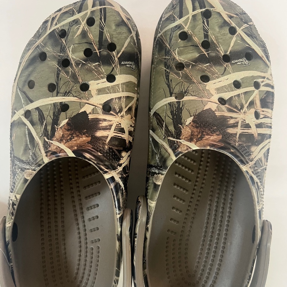 CROCS Unisex Classic Camo Clog | Realtree MAX-4 | NWT 